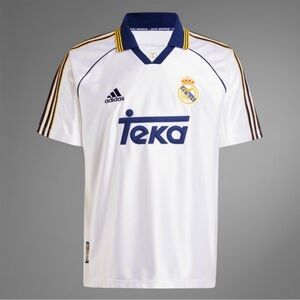 NWT Real Madrid 99/00 Adidas Soccer Jersey